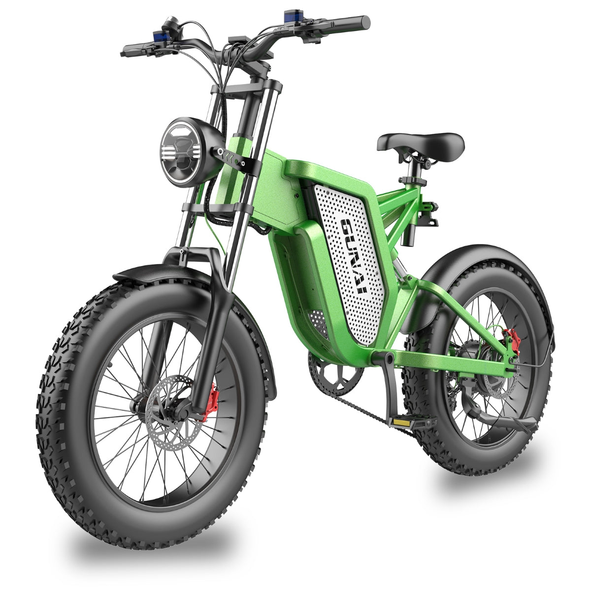 GUNAI MX25 1000W 20" Fat Bike E-Mountain Bike 25AH E-Bike