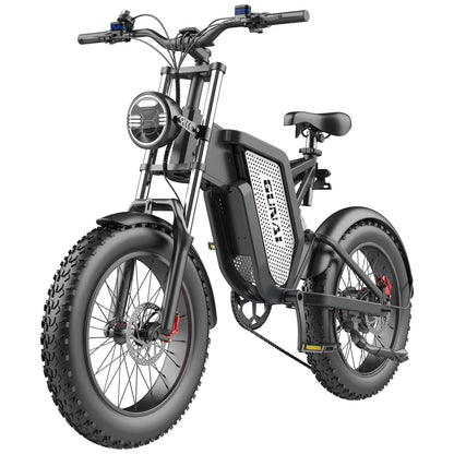 GUNAI MX25 1000W 20" Fat Bike E-Mountain Bike 25AH E-Bike