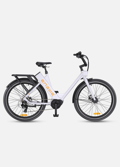 Engwe P275 ST 250W Electric Bike 27.5" Ananda Mid-drive Motor City E-bike 19.2Ah Samsung Battery Commuting E-Bike