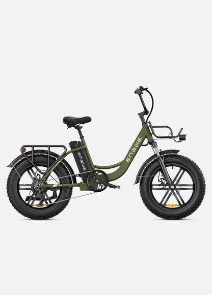 Engwe L20 250W Electric Bike Step-through Bike 13Ah 20" Fat E-Bike