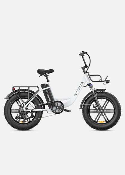 Engwe L20 250W Electric Bike Step-through Bike 13Ah 20" Fat E-Bike