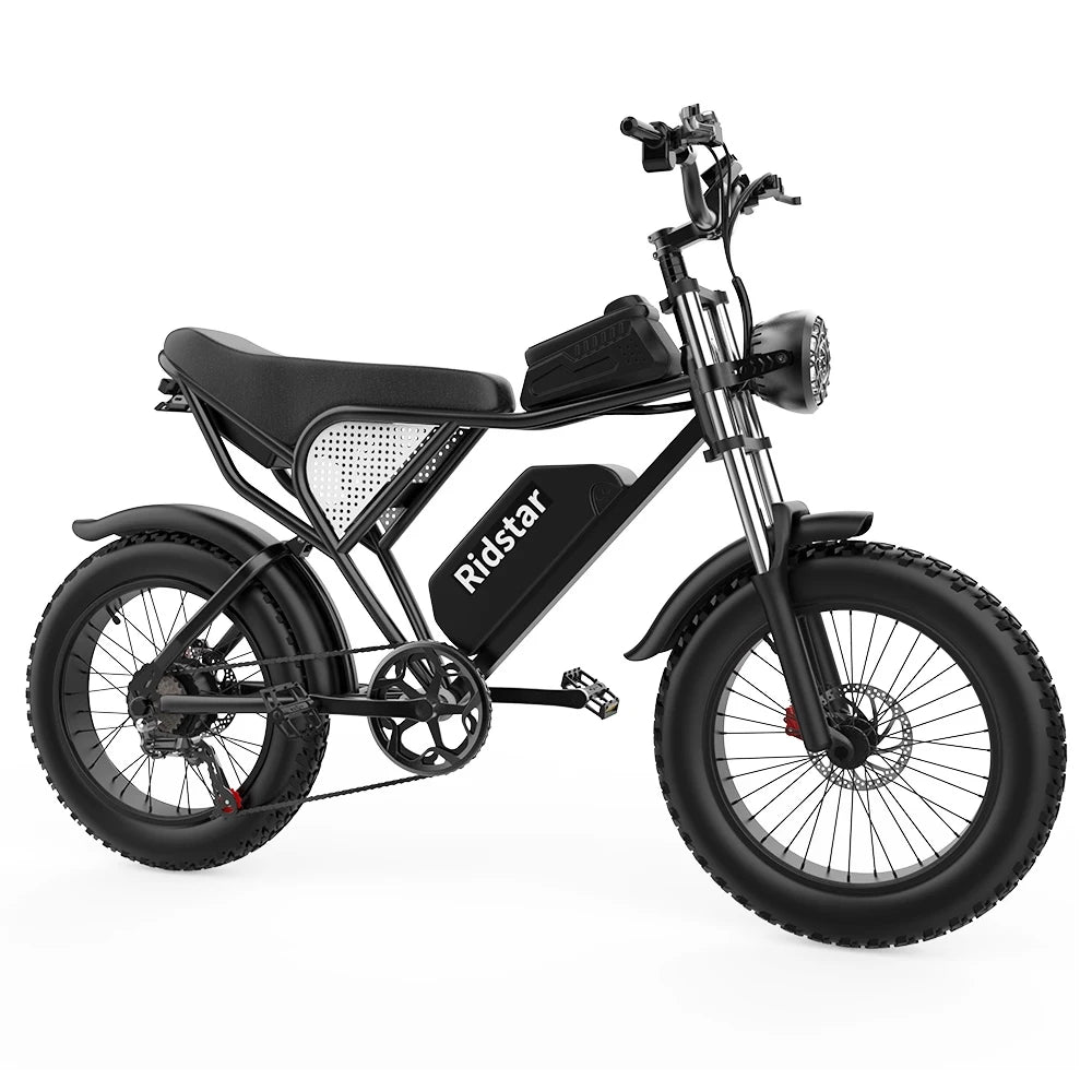 Ridstar Q20 1000W 20" Fat Bike 20Ah E-Mountain Bike E-MTB