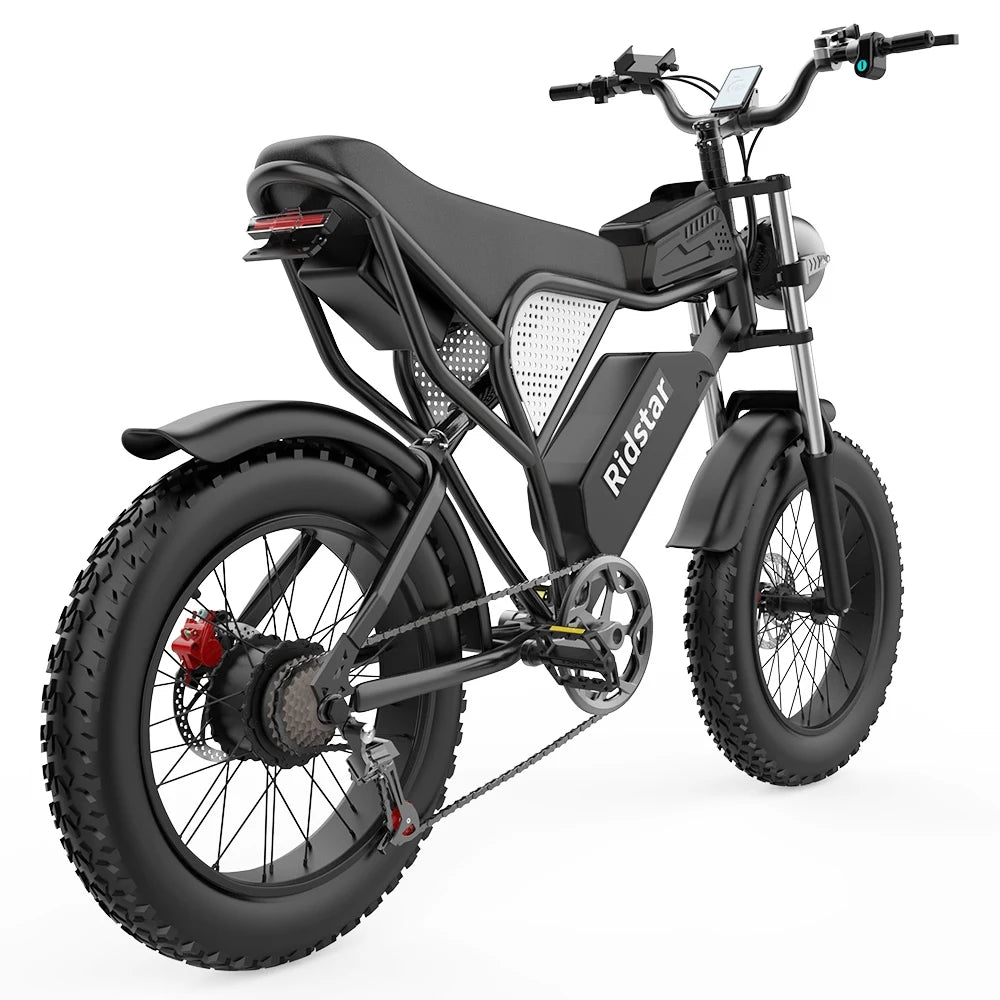 Ridstar Q20 1000W 20" Fat Bike 20Ah E-Mountain Bike E-MTB