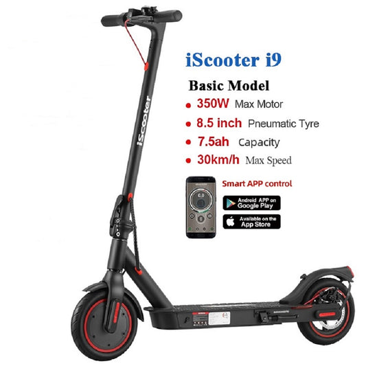 iScooter i9/i9Pro/i9Max/i9S Electric Scooter  Foldable E-Scooter