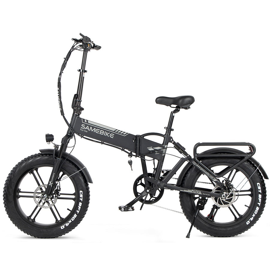 SAMEBIKE XWLX09 500W Electric Bike 20 Inch Fat Bike 10Ah E-Bike