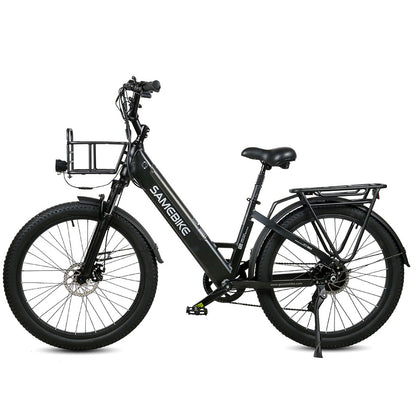 SAMEBIKE RS-A01 500W Electric Bike 26*3.0 Inch 14AH City E-Bike