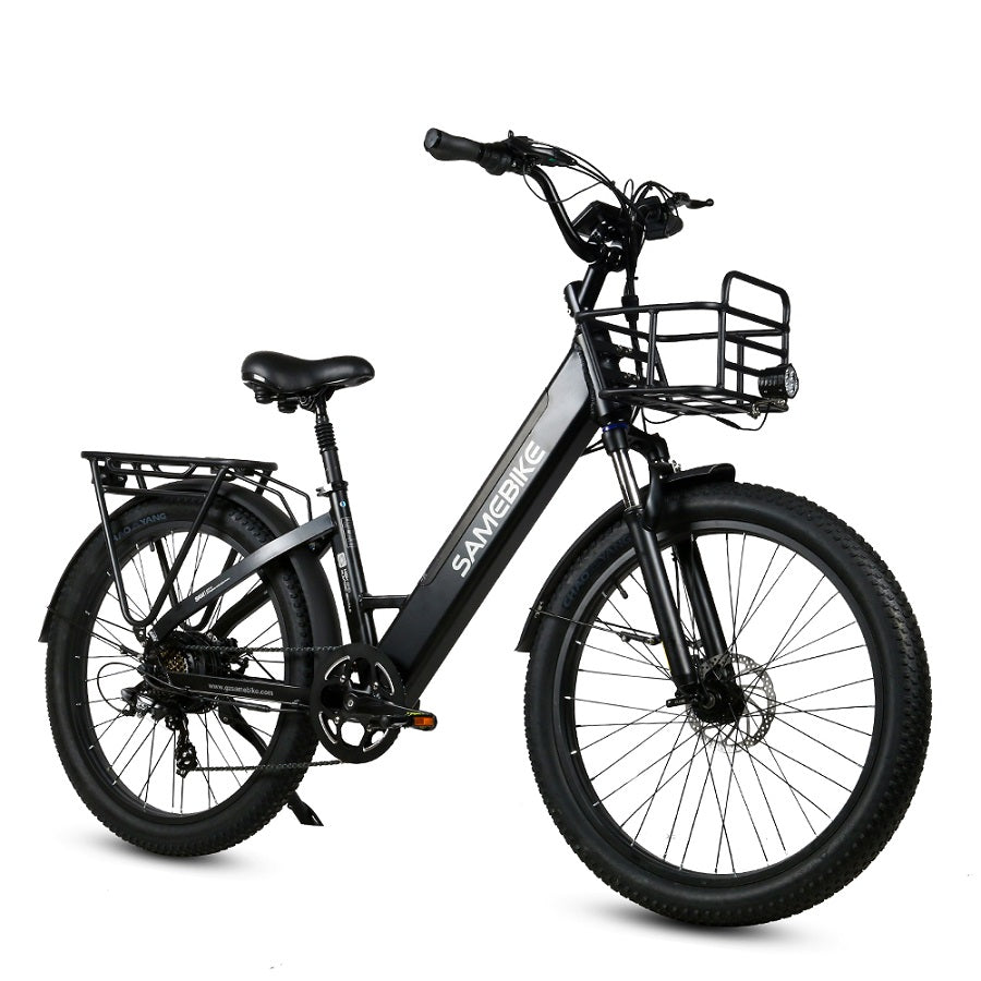 SAMEBIKE RS-A01 500W Electric Bike 26*3.0 Inch 14AH City E-Bike