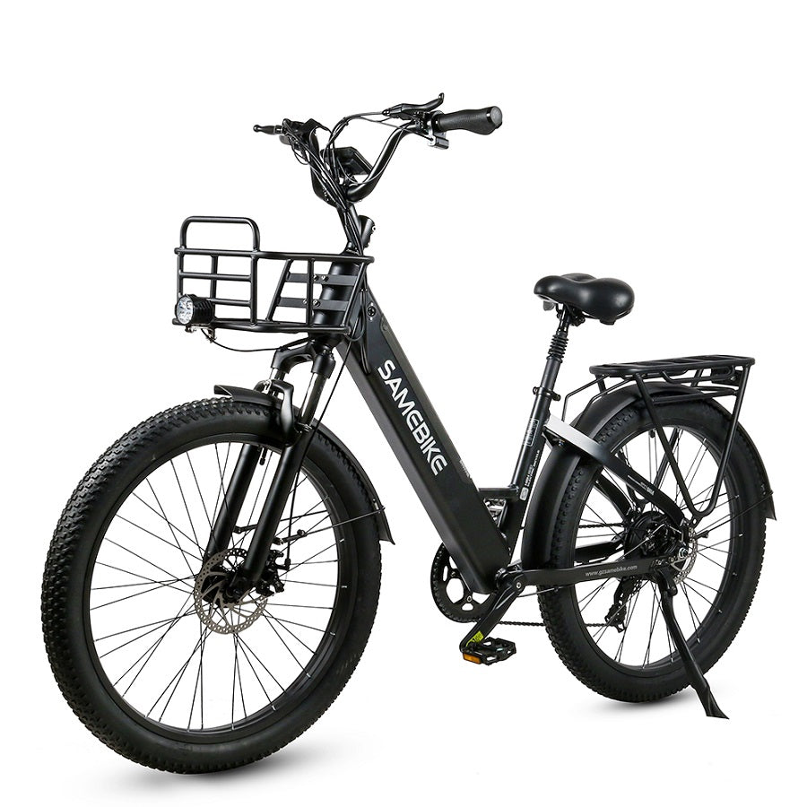 SAMEBIKE RS-A01 500W Electric Bike 26*3.0 Inch 14AH City E-Bike