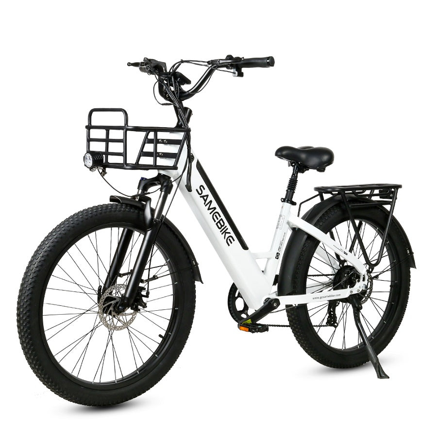 SAMEBIKE RS-A01 500W Electric Bike 26*3.0 Inch 14AH City E-Bike