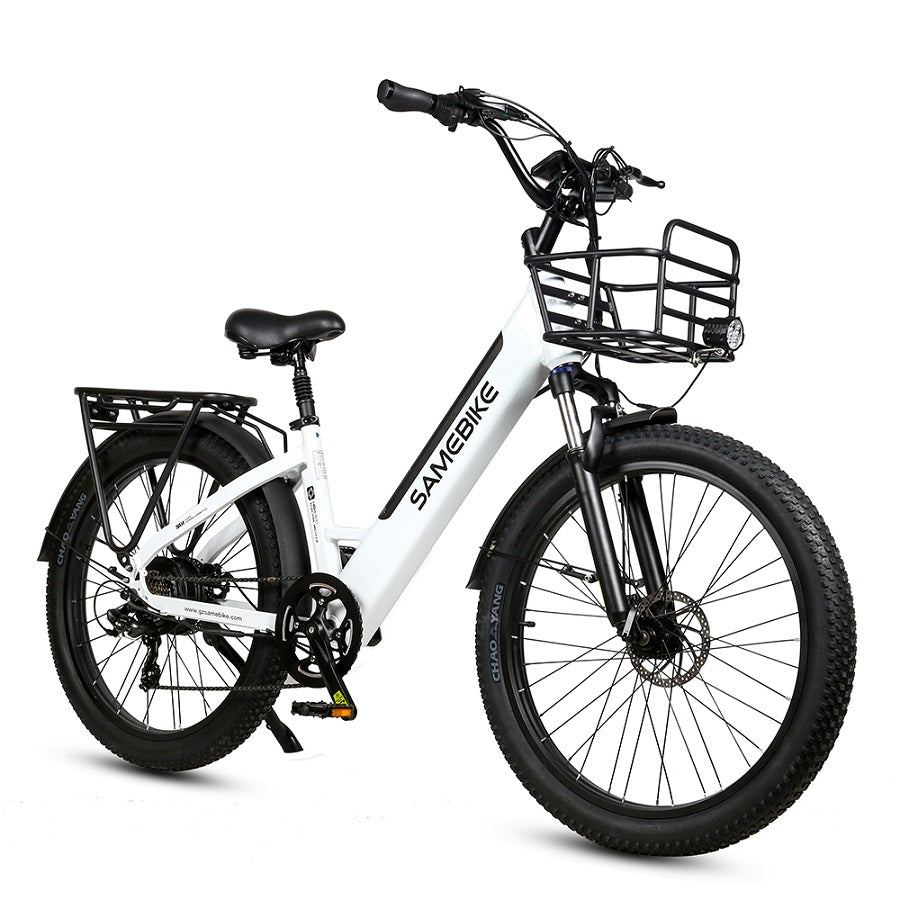 SAMEBIKE RS-A01 500W Electric Bike 26*3.0 Inch 14AH City E-Bike