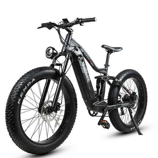 SAMEBIKE RS-A08 750W Bafang Motor E-Mountain Bike 26" Fat Bike 17AH Samsung Battery