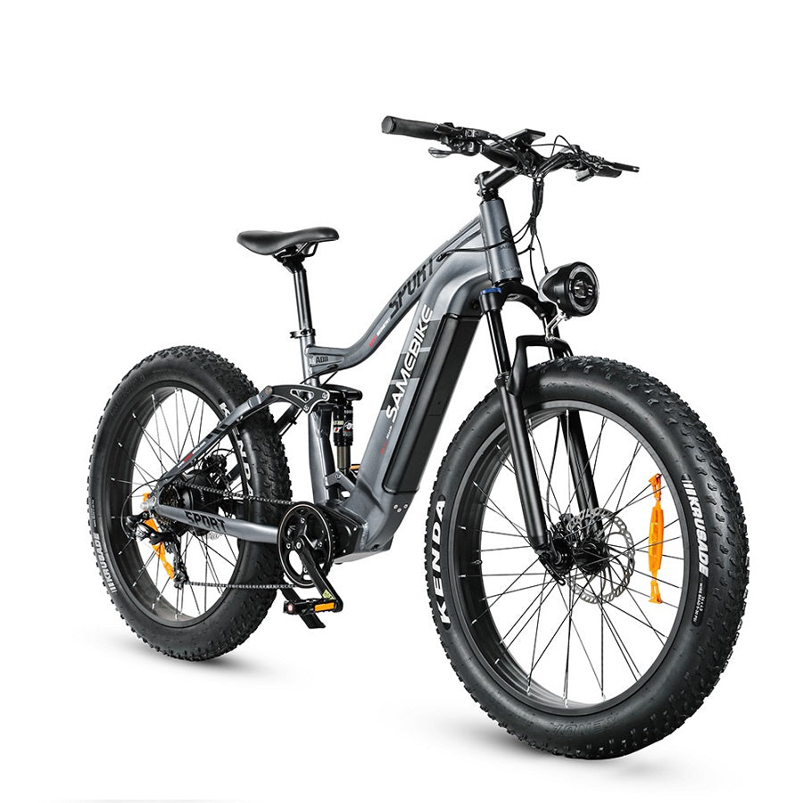 SAMEBIKE RS-A08 750W Bafang Motor E-Mountain Bike 26" Fat Bike 17AH Samsung Battery