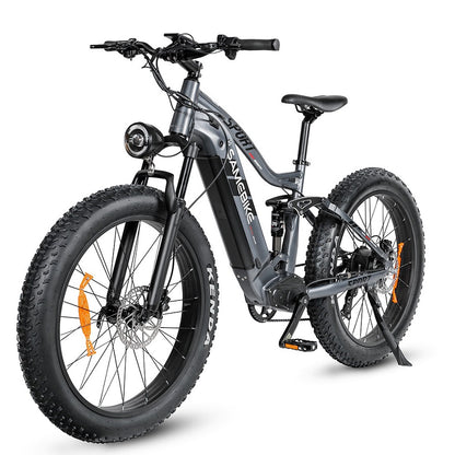 SAMEBIKE RS-A08 750W Bafang Motor E-Mountain Bike 26" Fat Bike 17AH Samsung Battery