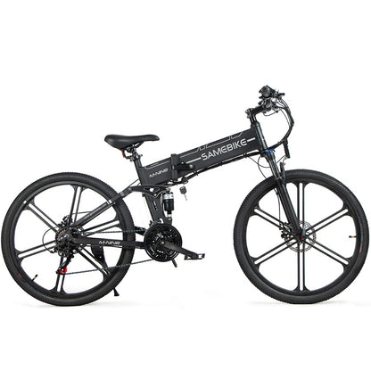 SAMEBIKE LO26-II 500W Electric Bicycle 26 Inch 10AH Folding E-bike